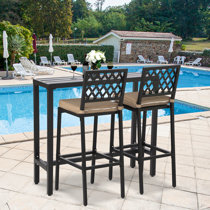 Wayfair bar discount height patio sets